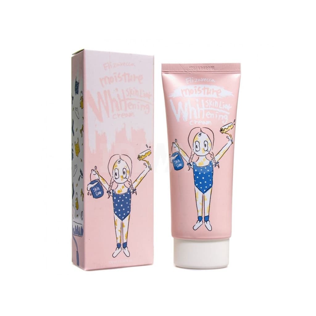 elizavecca skin liar moisture whitening cream 100g