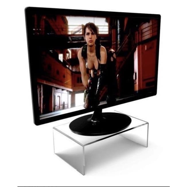 Suporte Monitor mesa em acrílico