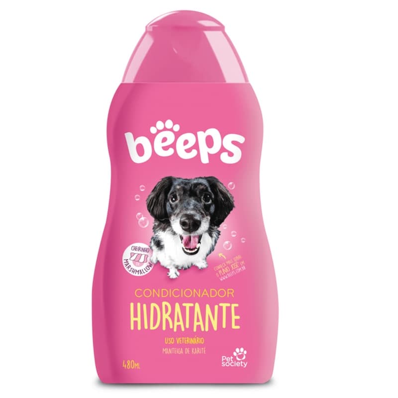 Condicionador Pet Cachorro e Gato Beeps Hidratante - 480mL