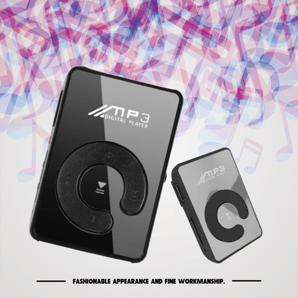 MP3 PLAYER NANO CLIP PEQUENO LEVE PORTÁTIL ENTRADA CARTÃO USE NA ACADEMIA E CAMINHADA
