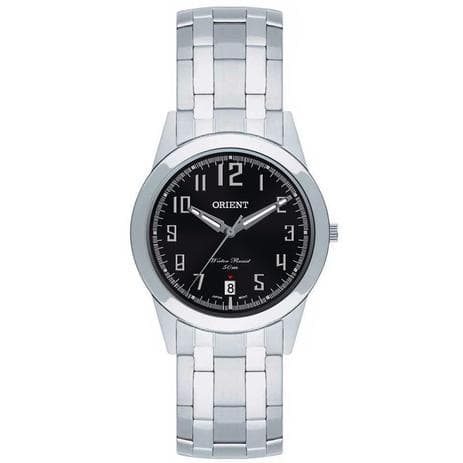Relogio Unissex Orient Mbss1132a P2sx Prata Com Calendario