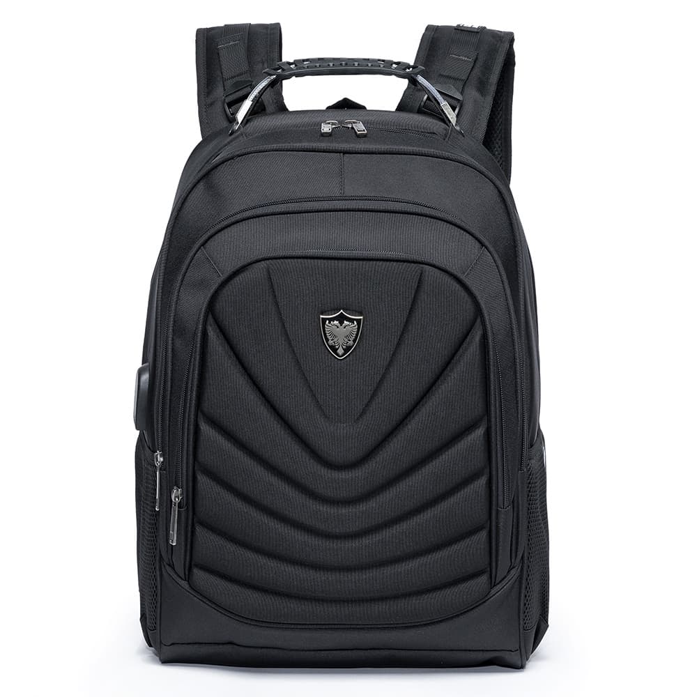 Mochila Cavalera Executiva Notebook Moderna Cabo De Aço Preta