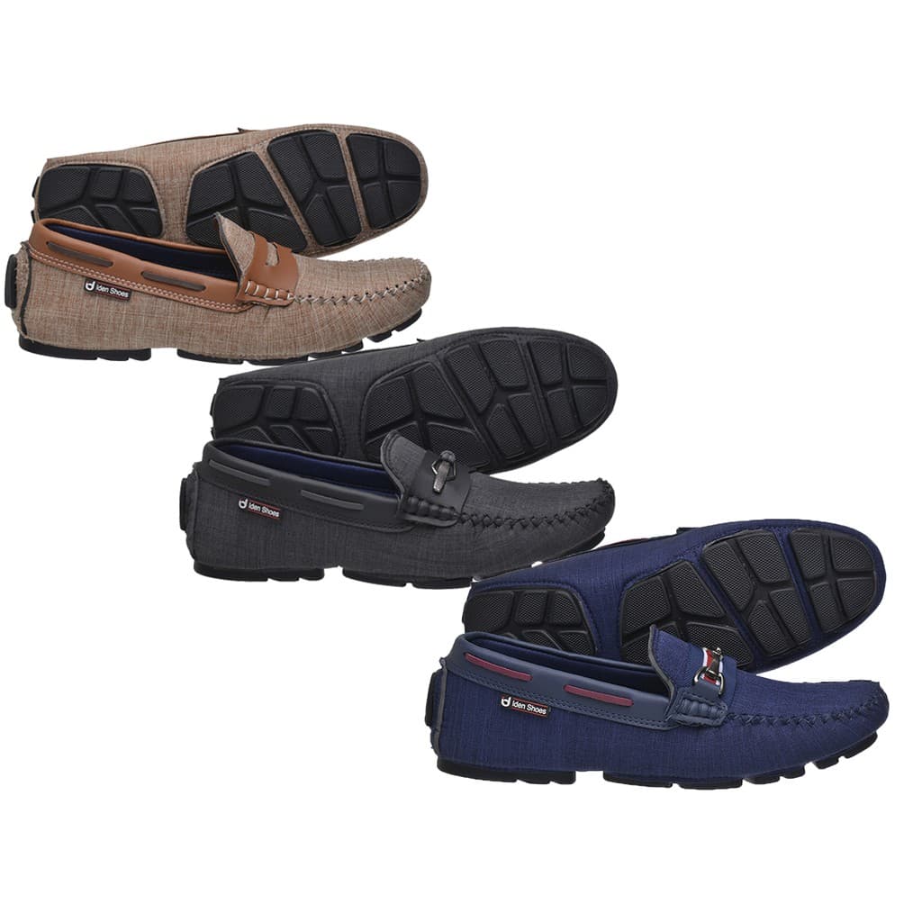Kit 3 Pares de Mocassim Drive Masculino