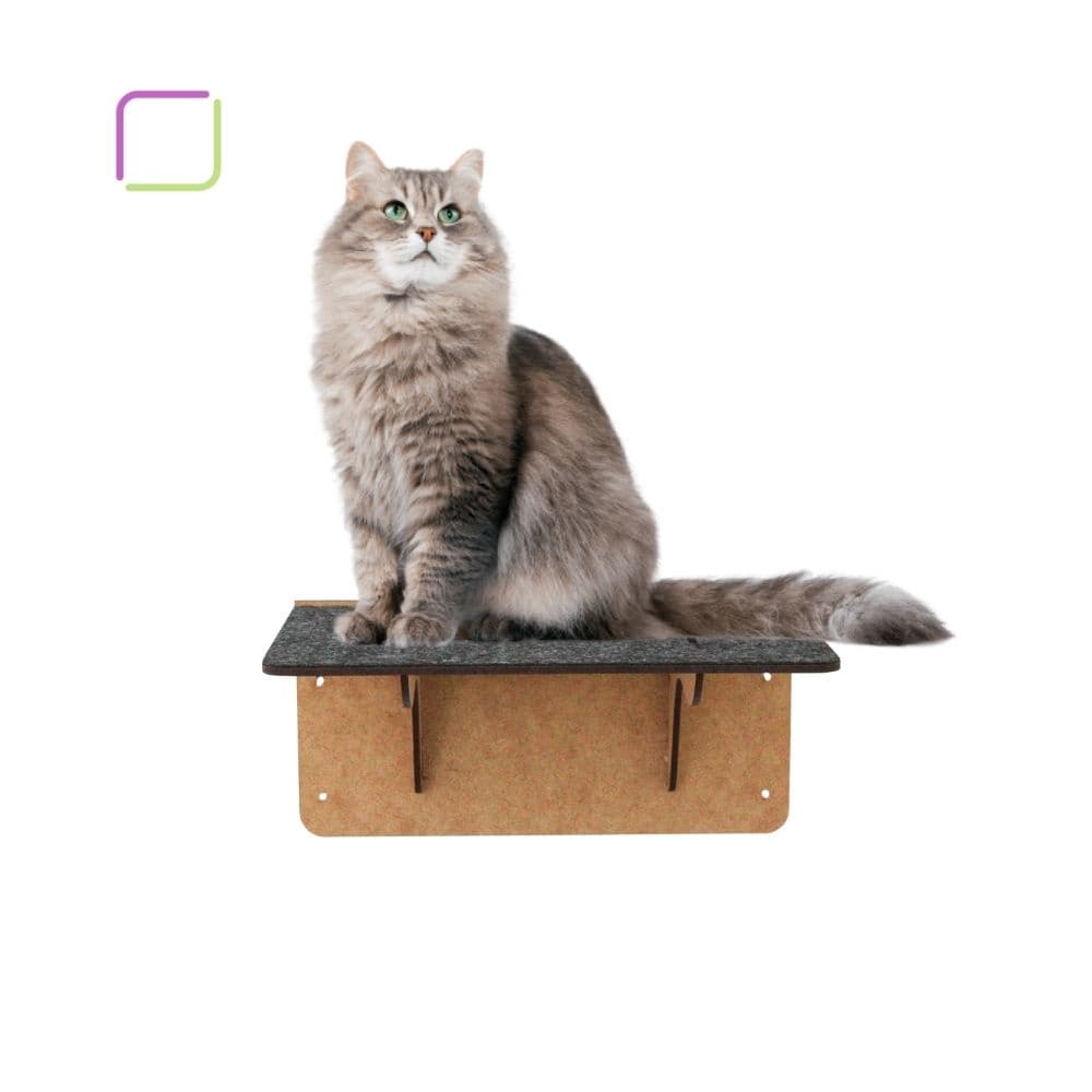 Prateleira Para Gatos De Parede Em Mdf Oferta e Envio Rapido
