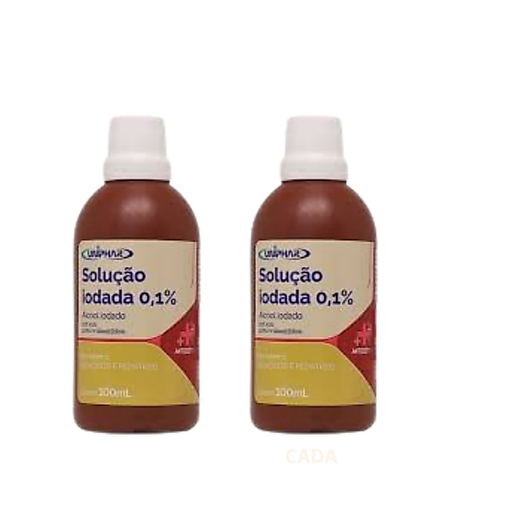 Promoção 2 Álcool Iodado 0,1% 100mL – Uniphar