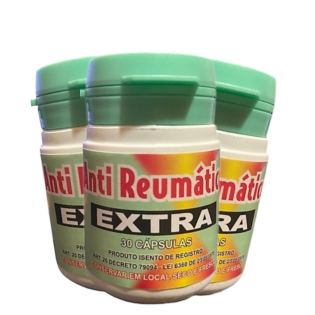 Kit 3 Anti-Reumático EXTRA - 30 Cápsulas