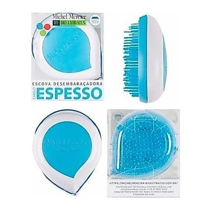 Escova Desembaraçadora  Bio Extratus Michel Mercier Pack and Go Cabelos Espessos