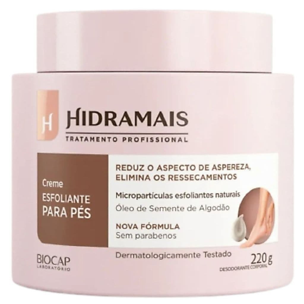 Hidramais Pés - Restaurador + Esfoliante 220g