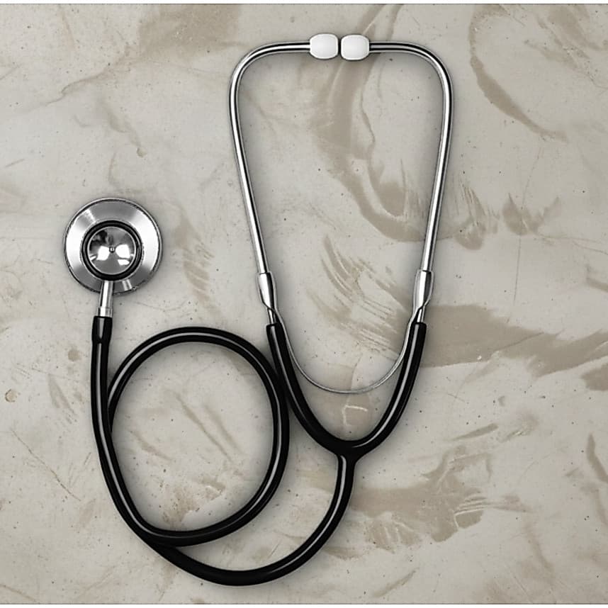 Estetoscópio Duplo Profissional Dellamed Estetoscópio Enfermagem Médico Veterinário