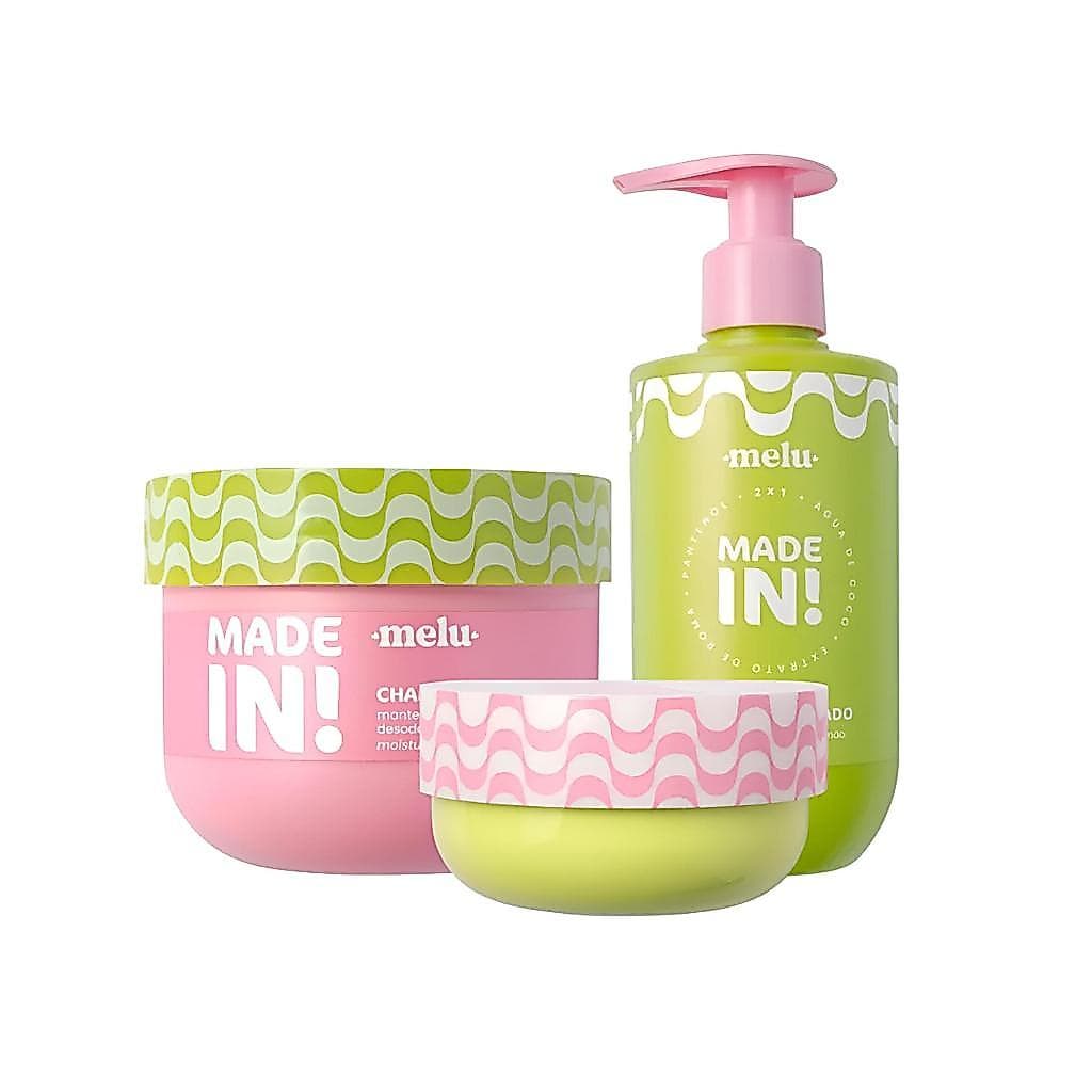 Ruby Rose Made In! Hidratante Corporal 180g + Hidratante Facial 50g + Sabonete Líquido Corpo 230ml