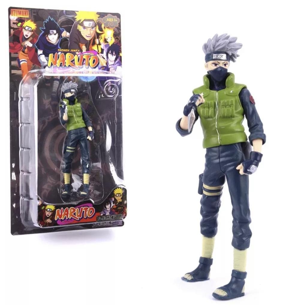 boneco Naruto 18-20 cm - Naruto Sennin/Naruto Uzumaki/Naruto shipuden/kakashi/itachi/sasuki.
