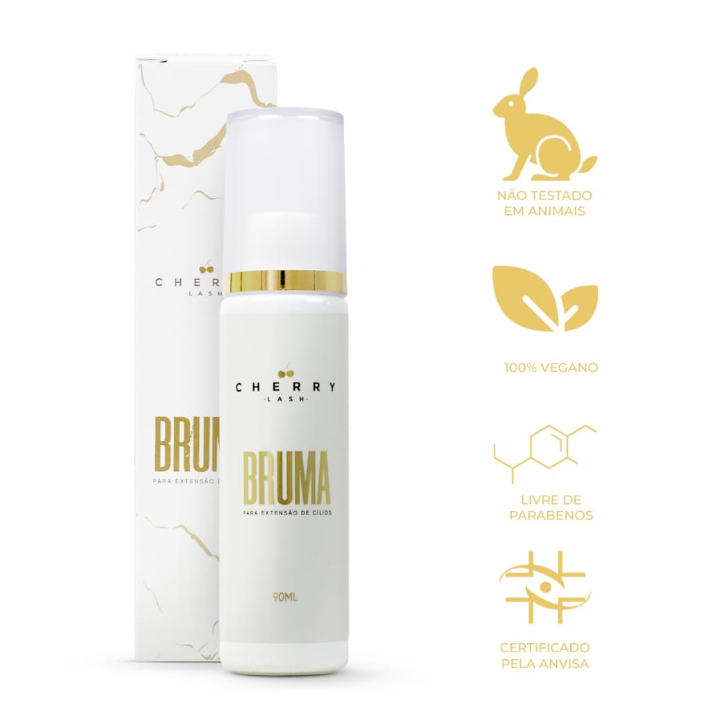 BRUMA CHERRY PARA EXTENSÃO DE CÍLIOS 90ml