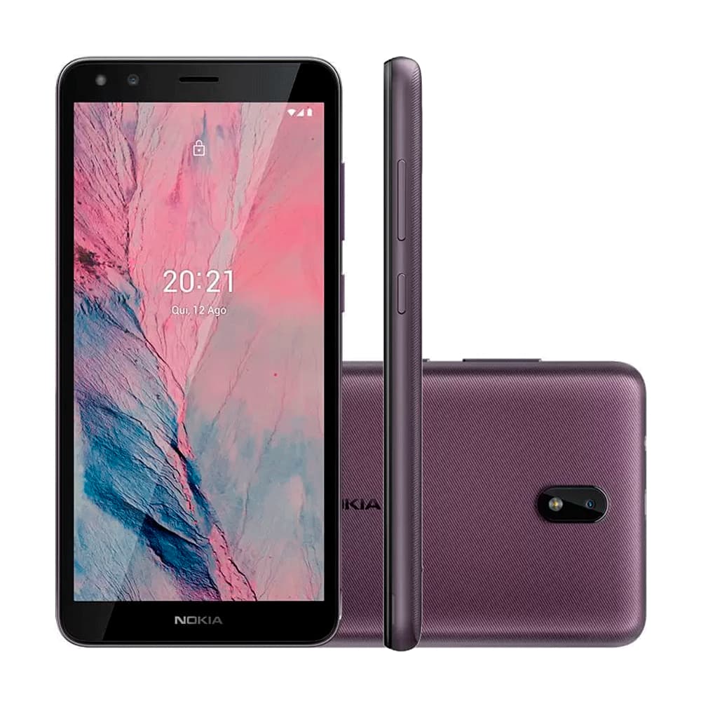 Smartphone Nokia C01 Plus 32GB, 1GB RAM, 4G, Tela 5.45 Câmera Traseira 5MP Octa Core - Vitrine