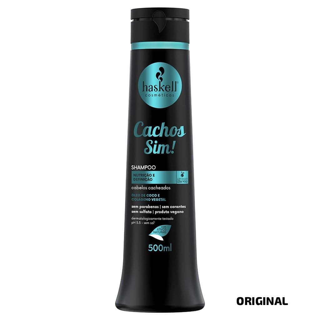 Shampoo Cachos sim 500ml - Haskell