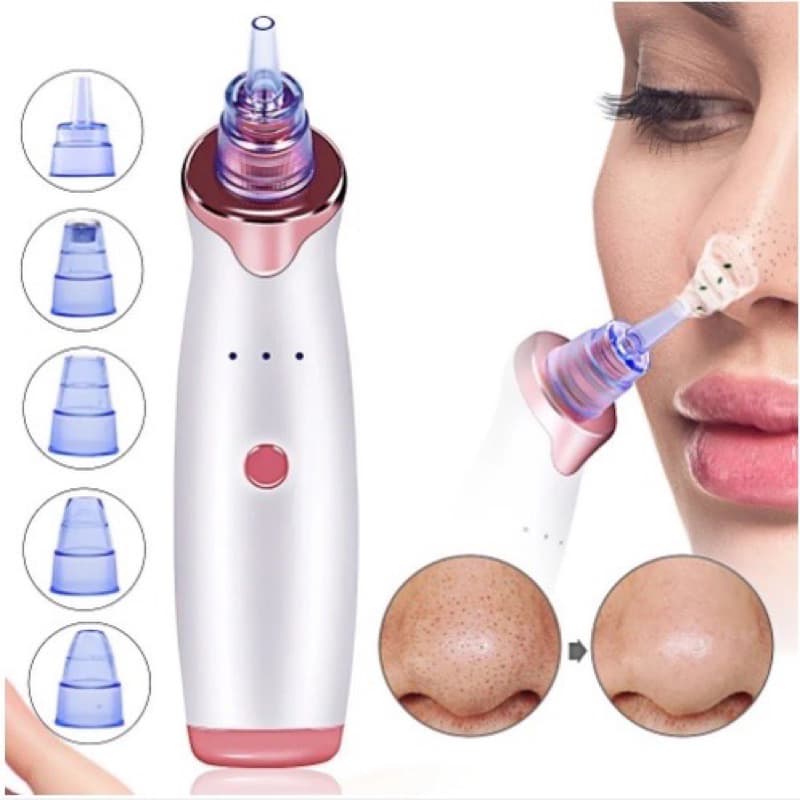 Removedor Cravos e Espinhas Extrator de Cravos Sucção a Vácuo Aparelho Recarregável Sugador Remove Acne