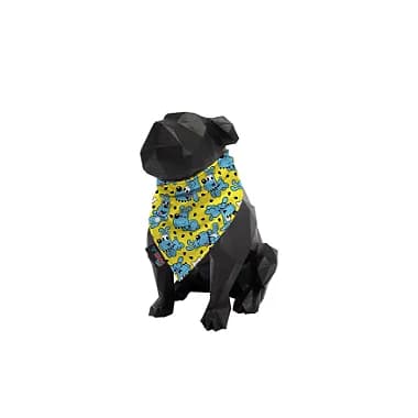 Bandana colar Cachorros caes Turma da Monica Pets - Garfield - meuAuAu - ORIGINAL E LICENCIADOS PET