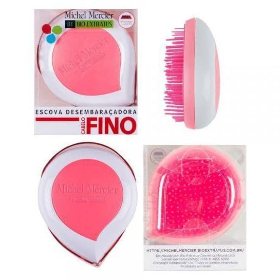 Escova Desembaraçadora Bio Extratus Michel Mercier Pack and Go Cabelos Finos