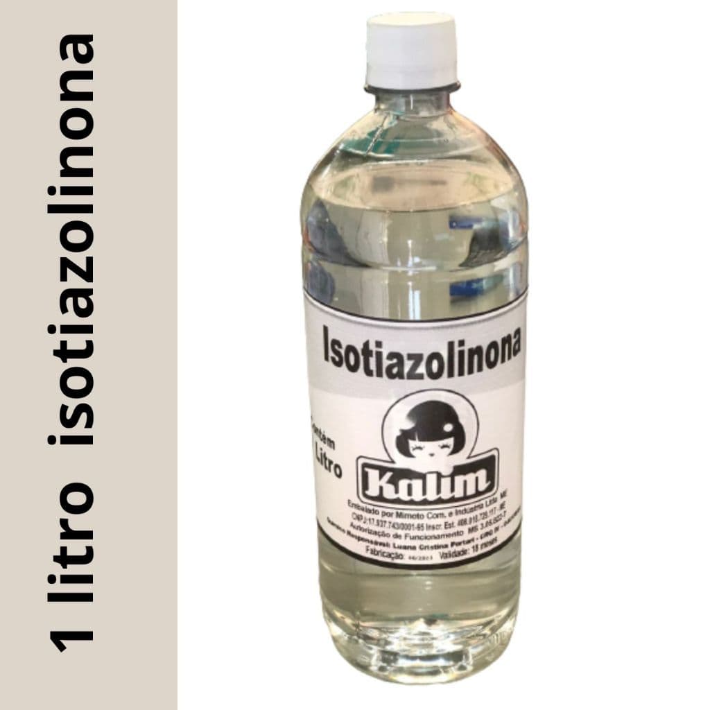 Conservante Isotiazolinona 50% 1 Litro Para Sabonete Líquido Shampoo