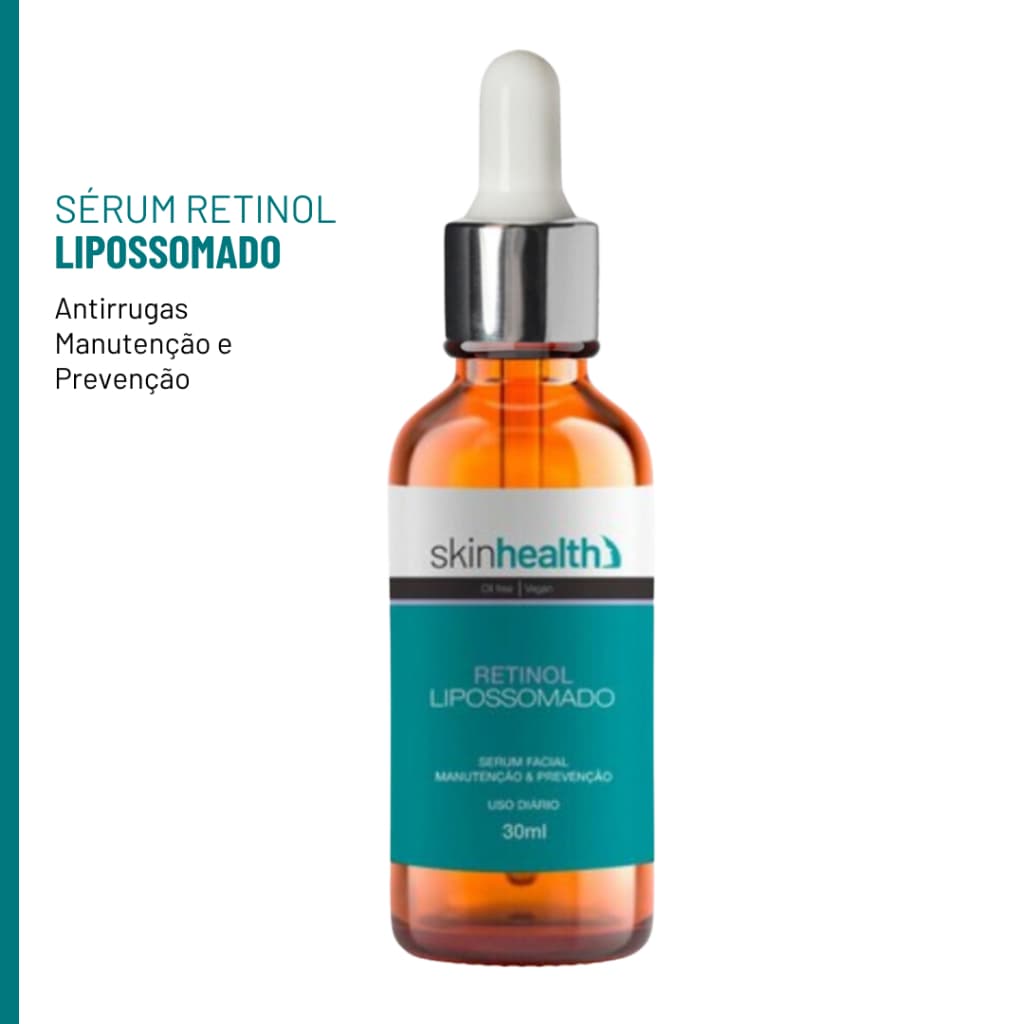 Sérum Lipossomado Retinol - Facial - Manutenção & Prevenção Uso Diário 30ml