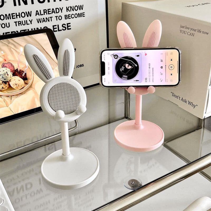 Suporte Coelhinho para Celular Tablet Kawaii Fofo Cute