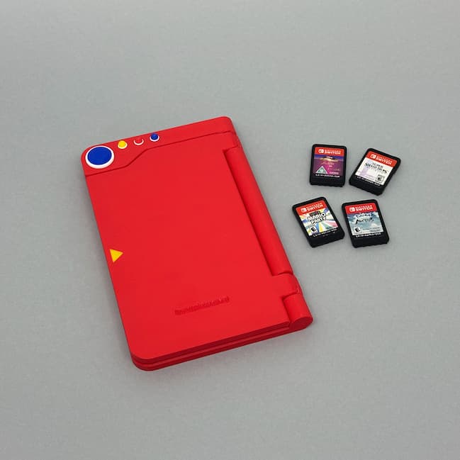Porta jogos_Pokedex estilo Pokémon