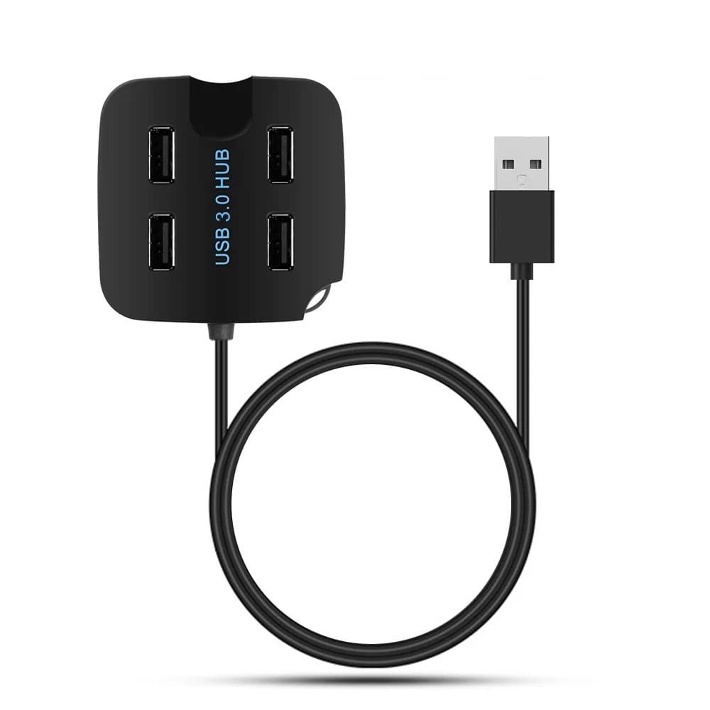 Hub Expansor Usb 4 Portas 3.0 E 2.0 Branco Knup Kp-t121/a