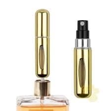 Porta Perfume Recarregável Ouro 5ml (1un)