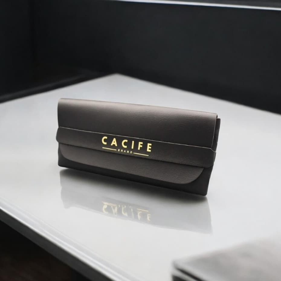 Case Courino Preta Carteira Acessórios Moda Elegante Masculino Feminino Unissex - Cacife Brand