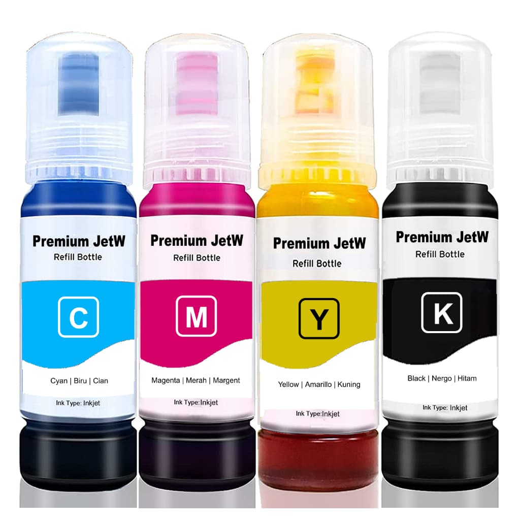 4x Tinta compatível EPSON T504 504 L4150 L4160 L4260 L6161 L6191 L6171 L6191 L14150 L4260 L6270