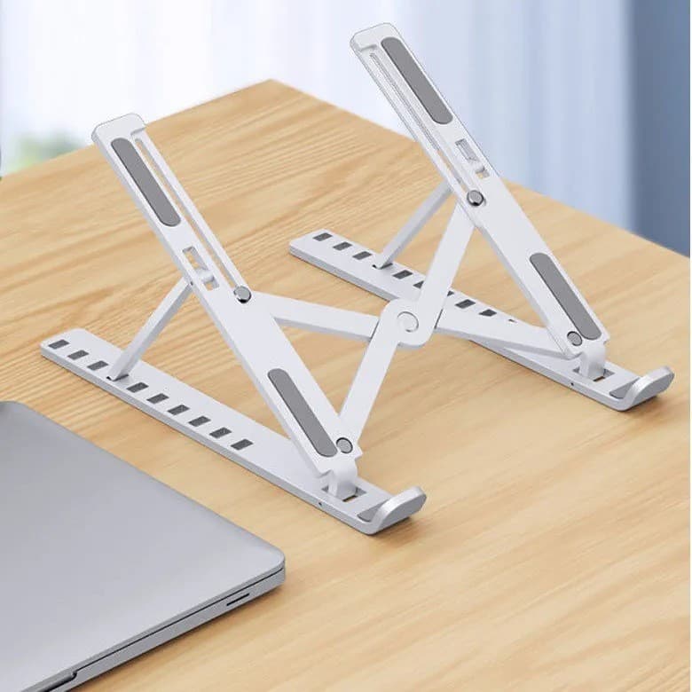 Suporte Para Celular E Tablet Dobrável Ajustável /Suporte Notebook - Ajustável Mesa