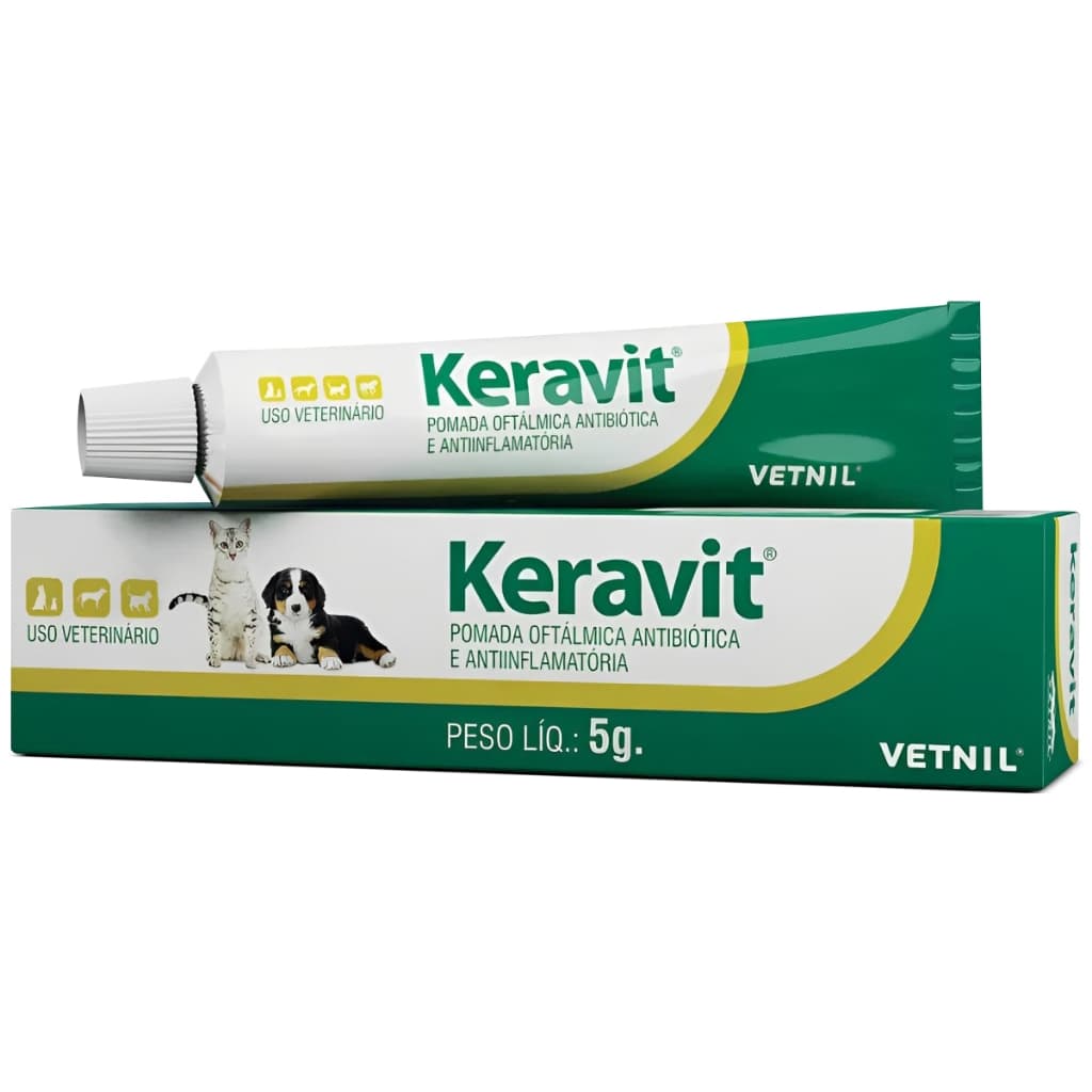 Keravit Pomada Caes/gatos 5g