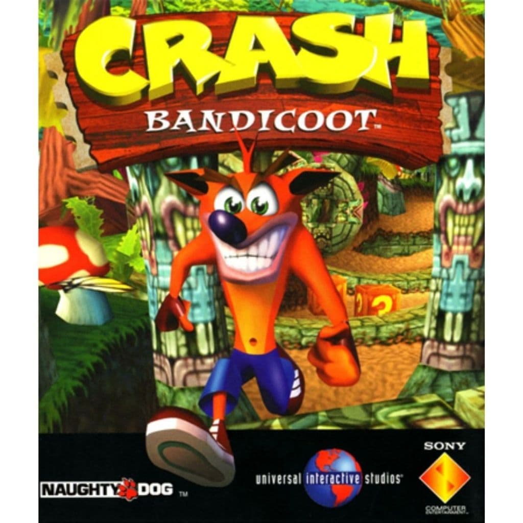Jogo Crash Bandicoot PS1 One Playstation 1 Mídia De Altissíma Qualidade UP!!!
