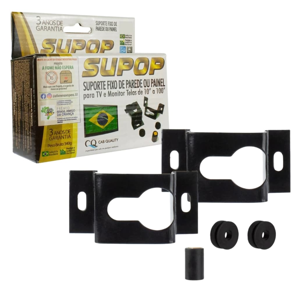 Suporte Fixo para Smart TV 50" Samsung Crystal 4K TU8000