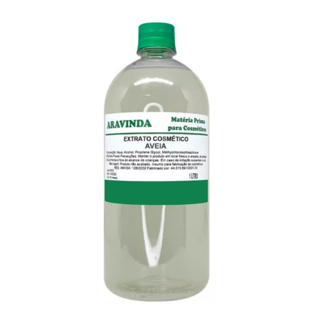Extrato Glicólico de Aveia 1L – Hidratante e Calmante Natural
