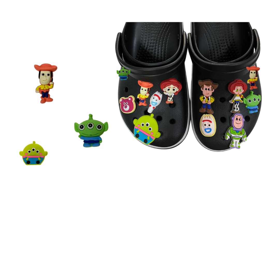 Conjunto de Encantos de Apliques Sortidos de Toy Story kits com  4, 8, 10 unidades