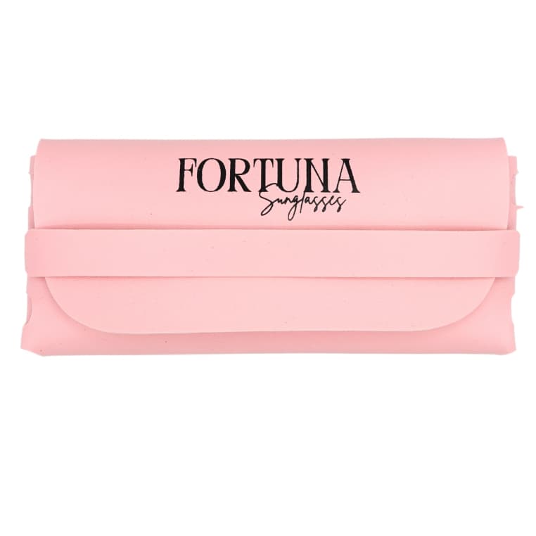 Case em Courino Rosa Rose com Forro interno