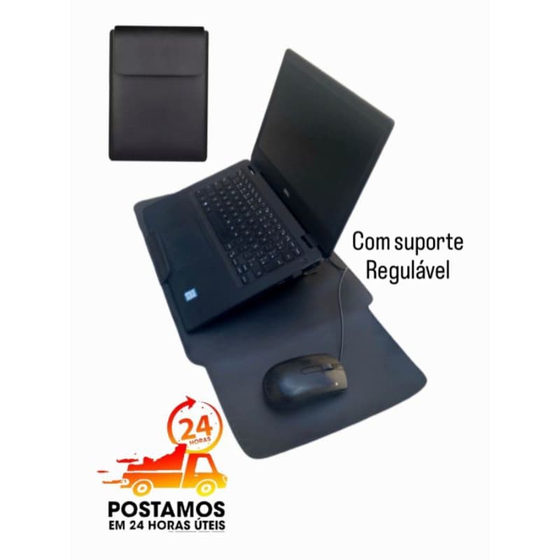 Capa Bolsa Multiuso para Notebook 3 em 1 - Capa + Tripé + Mouse Pad - Notebook, macbook