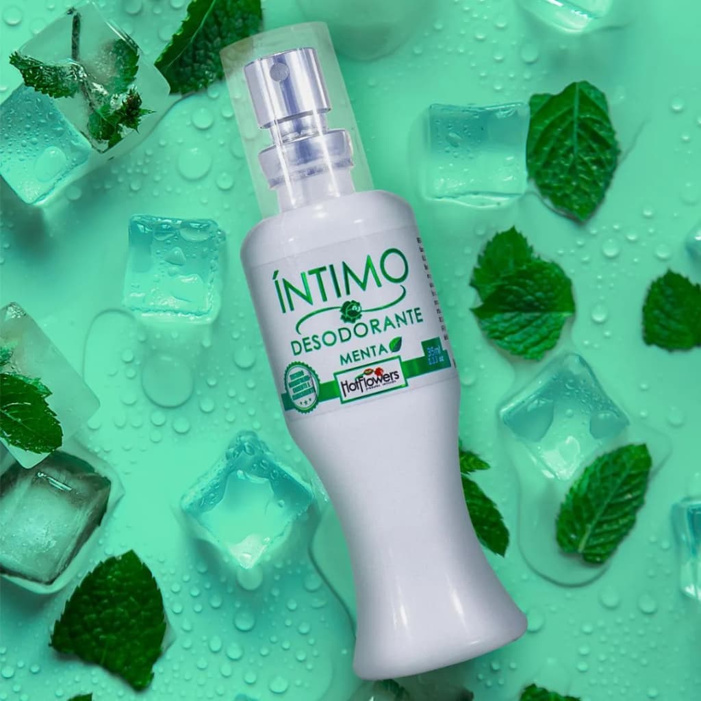 DESODORANTE ÍNTIMO SPRAY UNISSEX - AROMA ALGODÃO 35ml HOT FLOWERS