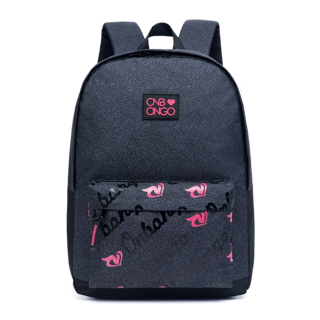 Mochila Feminina Espaçosa Resistente Cinza