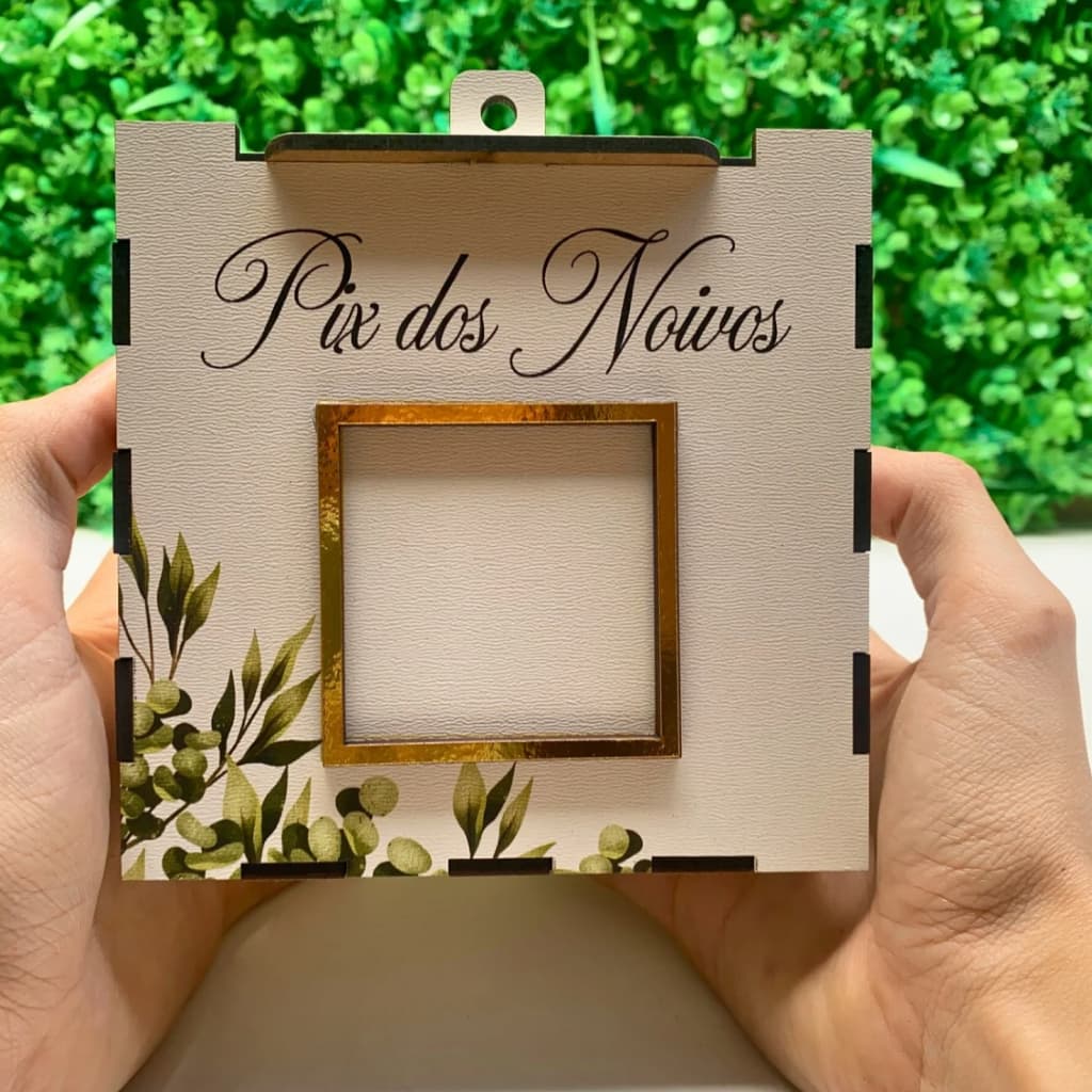 Caixa PIX Casamento – Operação Lua de Mel Verde Oliva