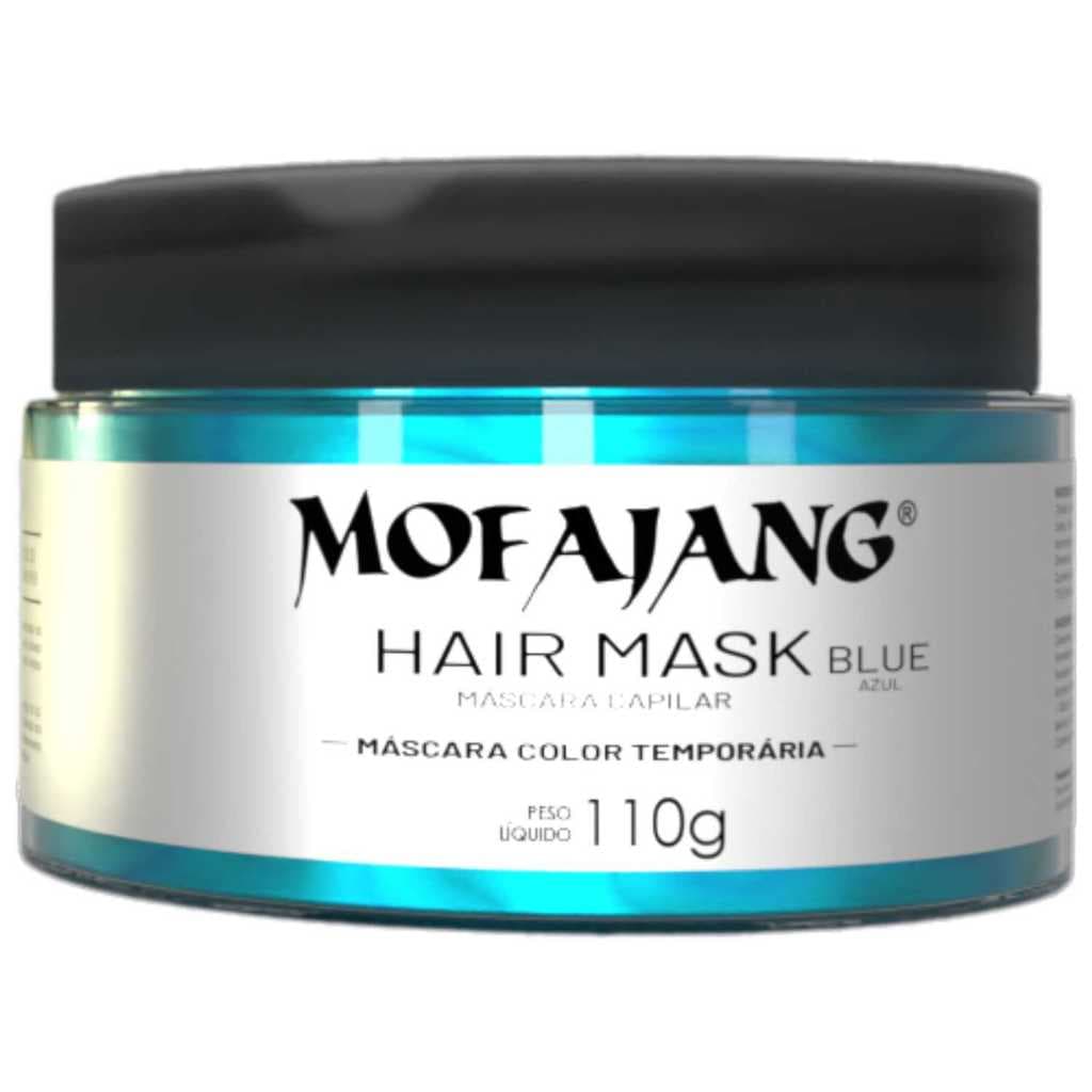 Mofajang Blue 110g Cera de Coloração Temporária Faça Você Mesmo