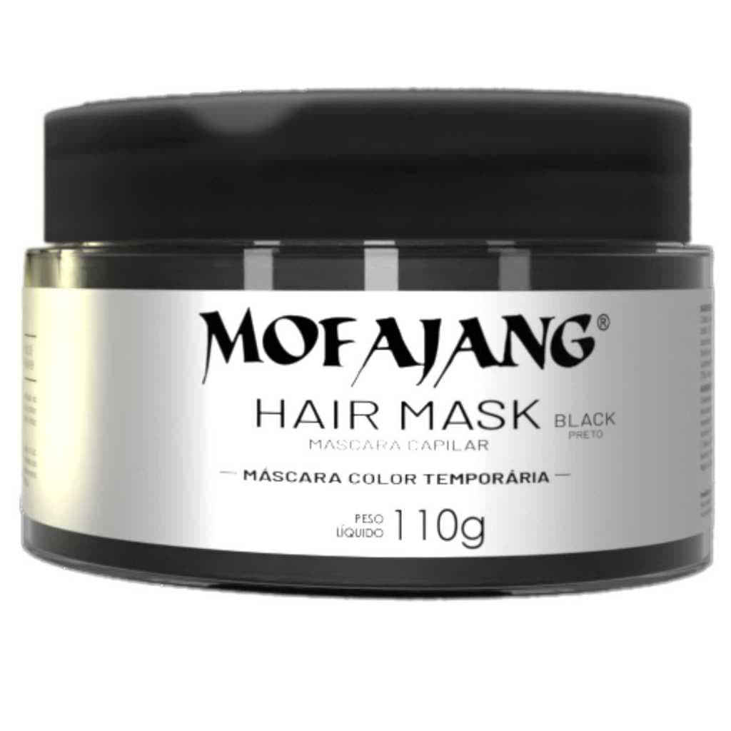 Mofajang Black 110g: Cera de Coloração Temporária Faça Você Mesmo