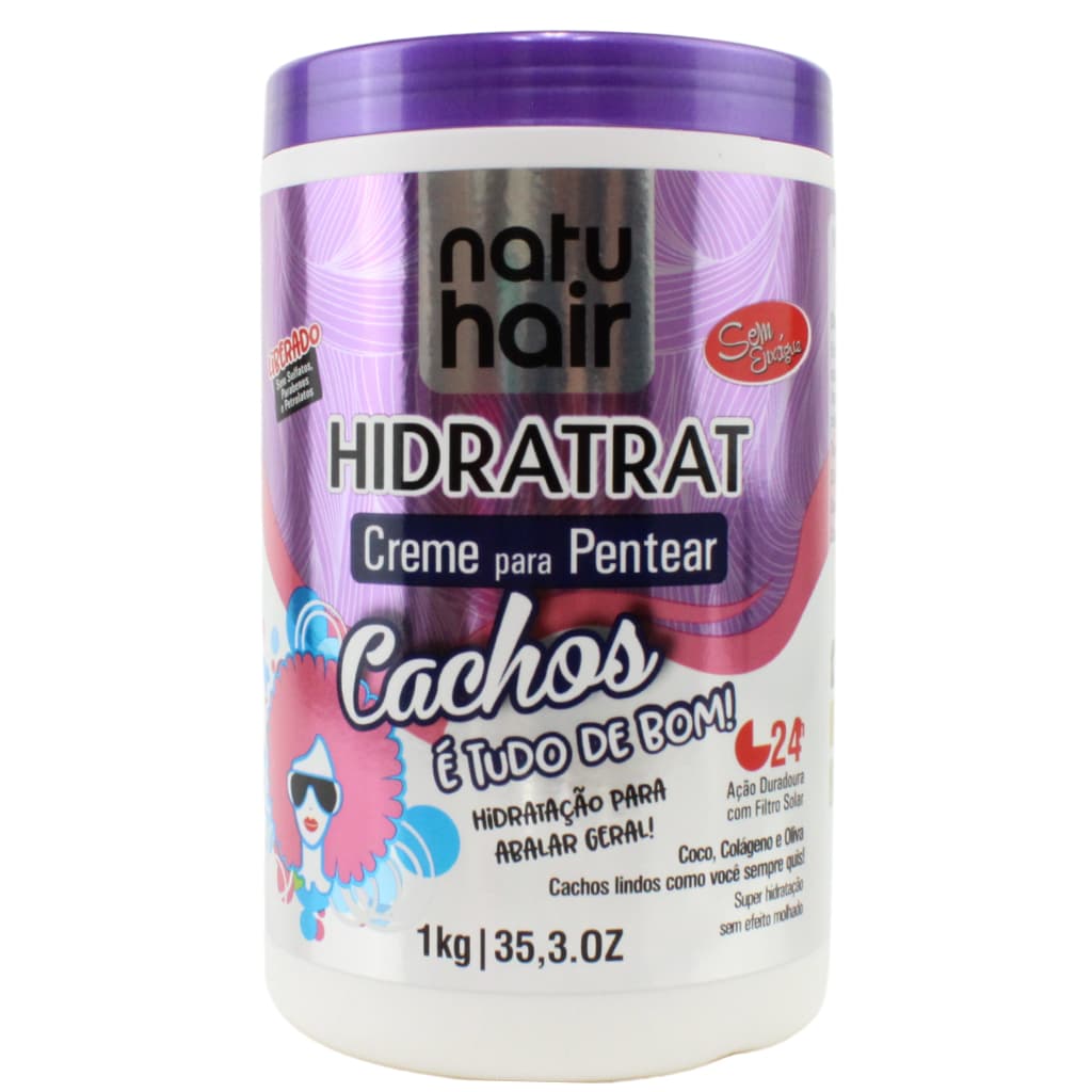 Creme para Pentear Cachos é Tudo de Bom NatuHair 1kg