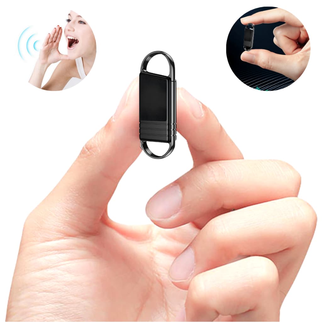 Chaveiro Micro Gravador De Audio Voz Com Sensor Dispositivo Exclusivo Envio Imediato