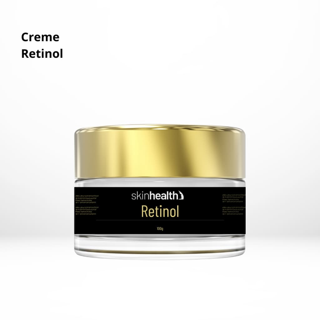 Creme Retinol 100g -  2,5% Active Retinol Hidratante Rejuvenescimento Tonificante Reafirmante