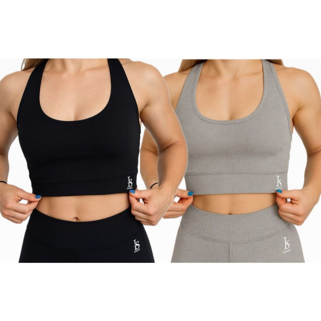 Kit 2 Top Suplex Nadador Feminino Para Academia Sem Bojo