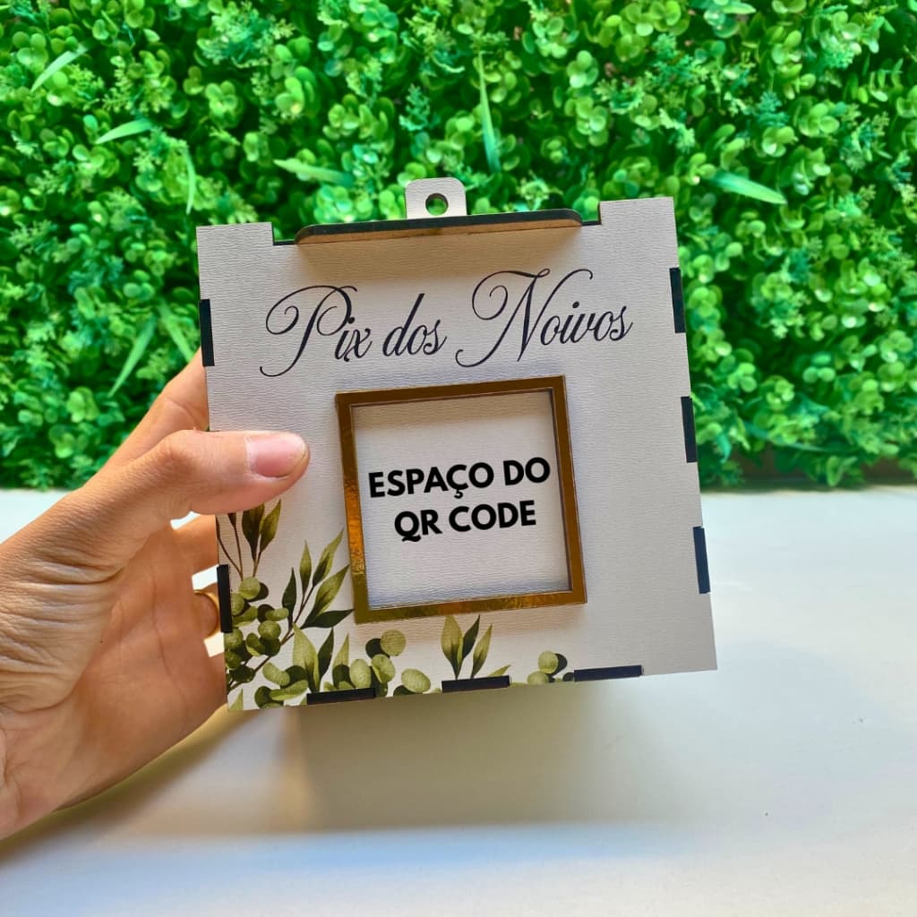 CAIXA URNA PIX PARA CASAMENTO OPERAÇÃO LUA DE MEL VERDE CORTE DA GRAVATA - ENVIO EM 24 HORAS