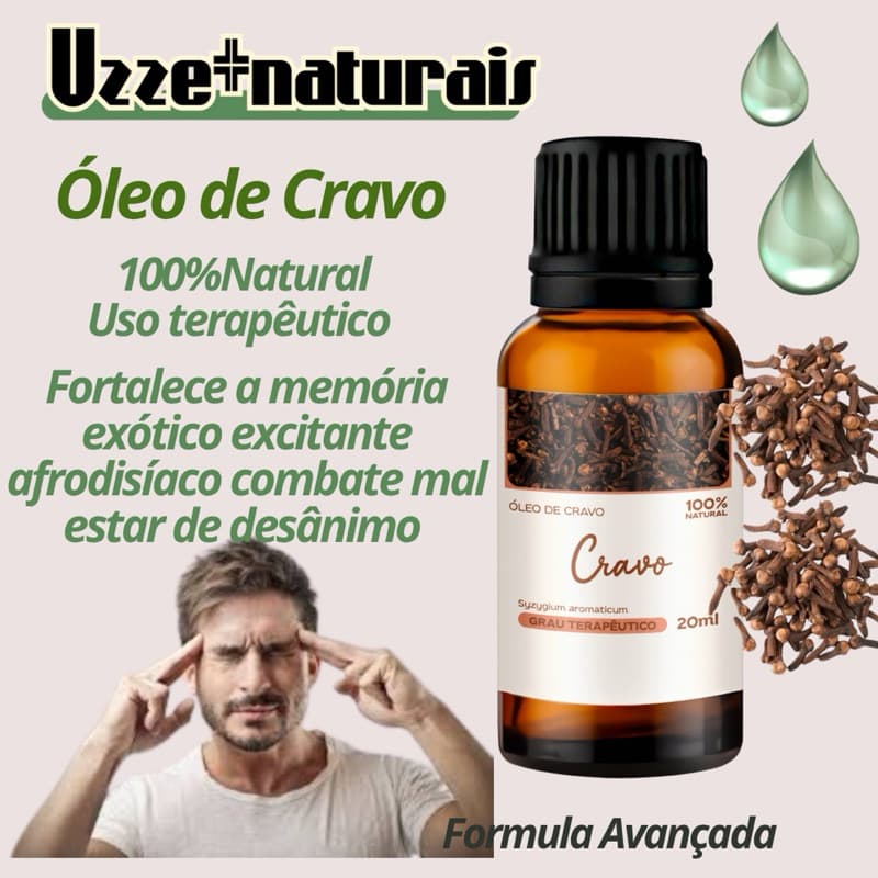 Óleo de Cravo 100%natural