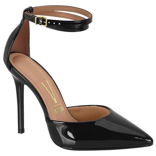 Sapato Feminino Salto Fino Fivela Conforto Vizzano Original