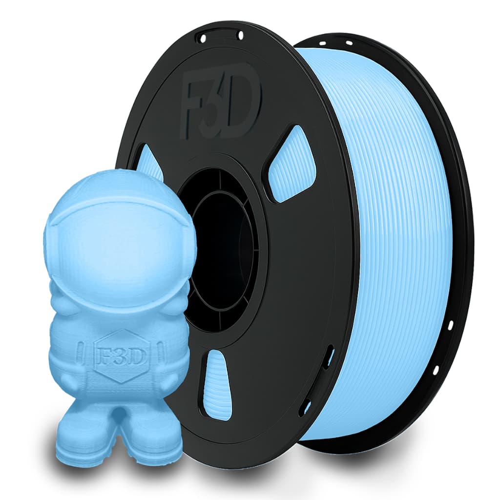 Filamento PLA Premium Azul Bebê 1kg 1,75mm – Impressora 3D